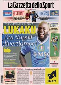 Portada de La Gazzetta dello Sport (Italy)