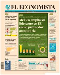 Portada de El Economista (Mexico)
