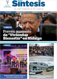 Portada de Sistesis - Hidalgo (México)