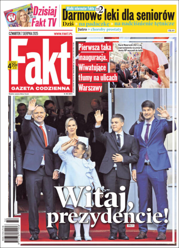 Portada de Fakt (Poland)