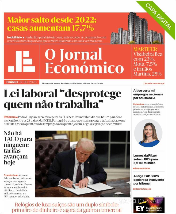 Portada de Oje (Portugal)