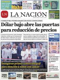 Portada de La Nación (Paraguay)