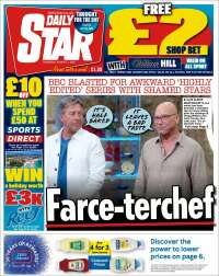 Portada de Daily Star (United Kingdom)