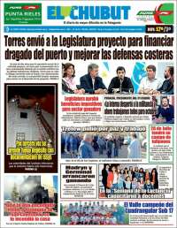 Portada de El Chubut (Argentina)