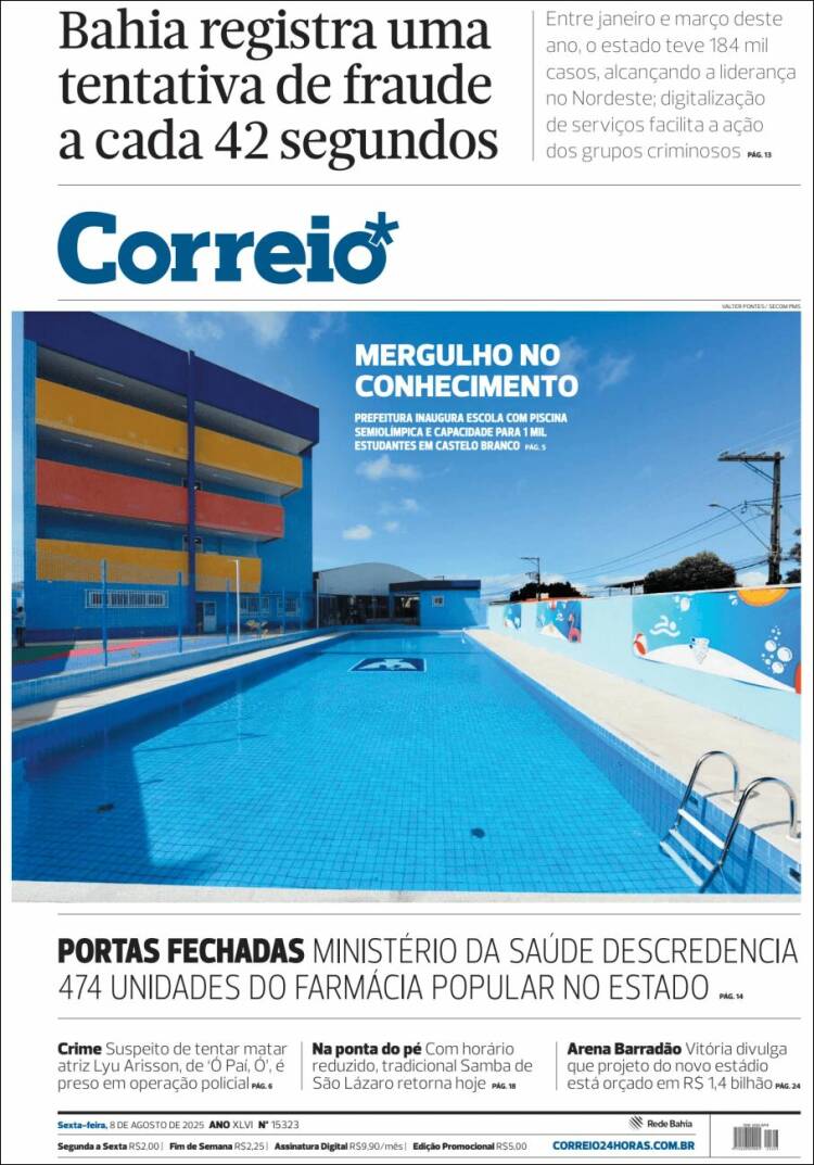 Portada de Correio* (Brasil)