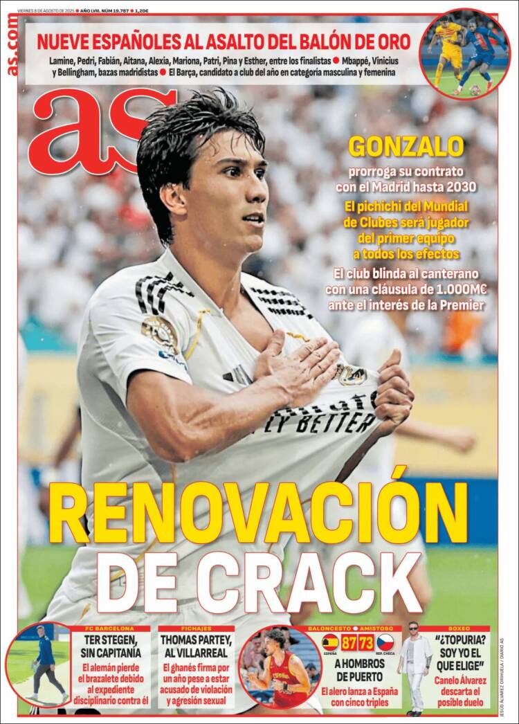 Portada de As (España)
