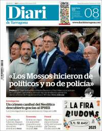 Portada de Diari de Tarragona (Spain)