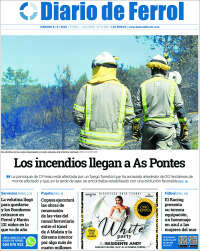 Portada de Diario de Ferrol (Spain)