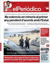 Portada de El Periódico de Catalunya (Spain)