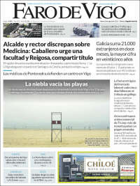 Portada de Faro de Vigo (Spain)