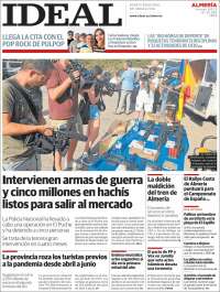 Portada de Ideal Almeria (Spain)