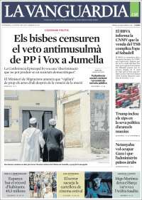 Portada de La Vanguardia (Spain)