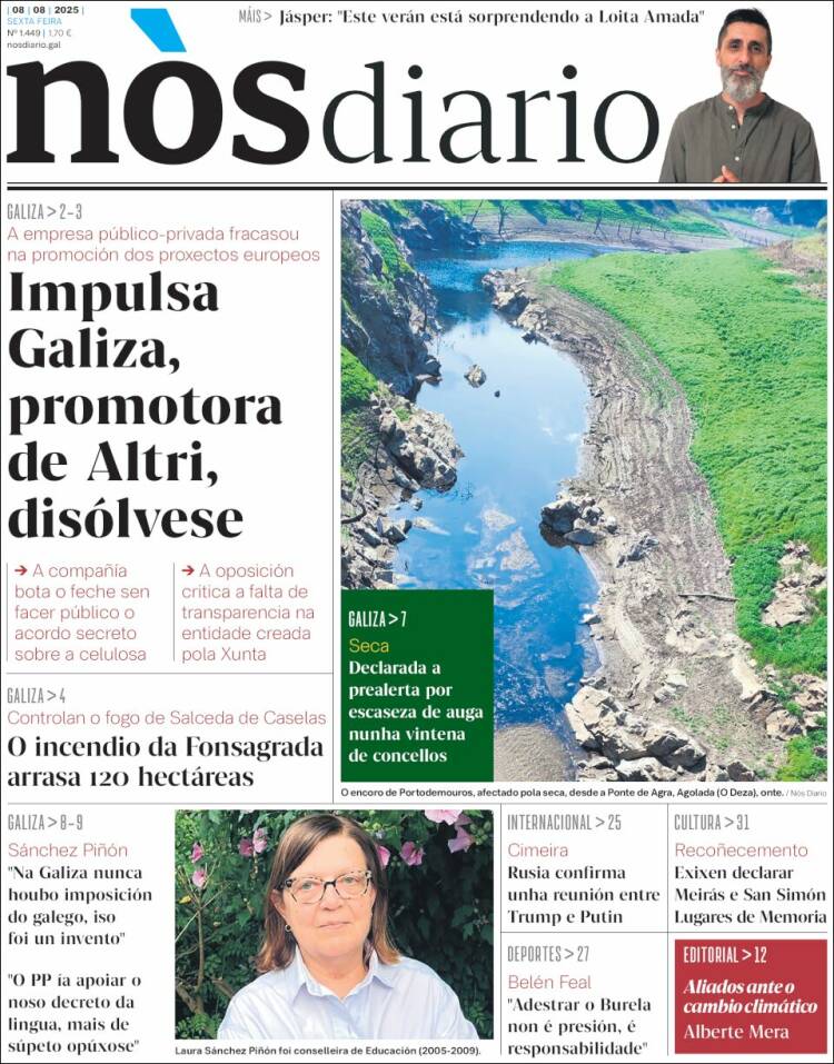 Portada de Nòs Diario (Spain)