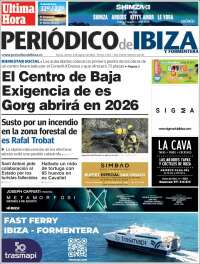 Portada de Periódico de Ibiza (España)