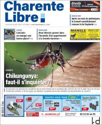Portada de Charente Libre (France)