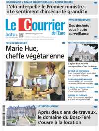 Portada de Le Courrier de l'Ouest (France)