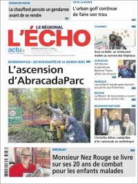 Portada de L'Echo de la Haute-Vienne (France)