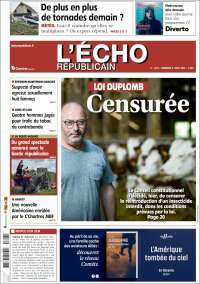 Portada de L'Echo Républicain (Francia)