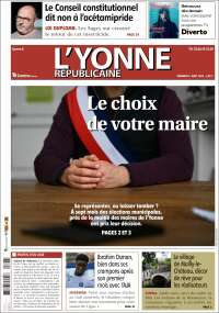 Portada de L'Yonne-Républicaine (France)