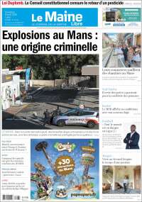 Portada de Le Maine Libre (France)