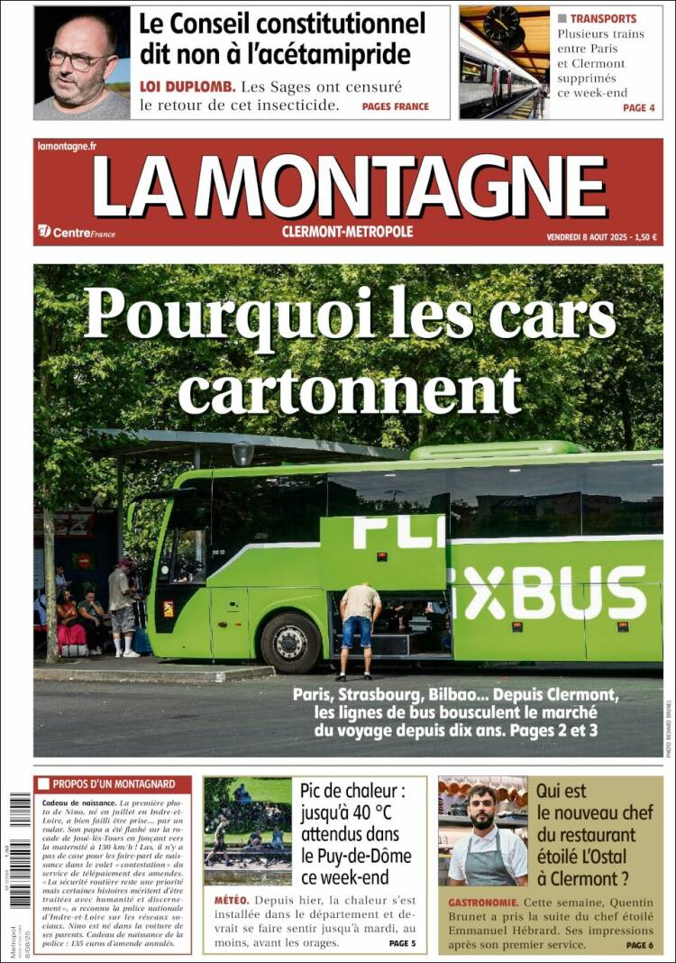 Portada de La Montagne (France)