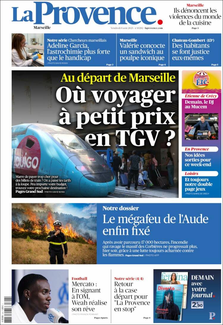 Portada de La Provence (France)