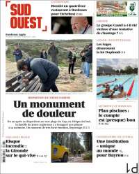 Portada de Sud Ouest (France)