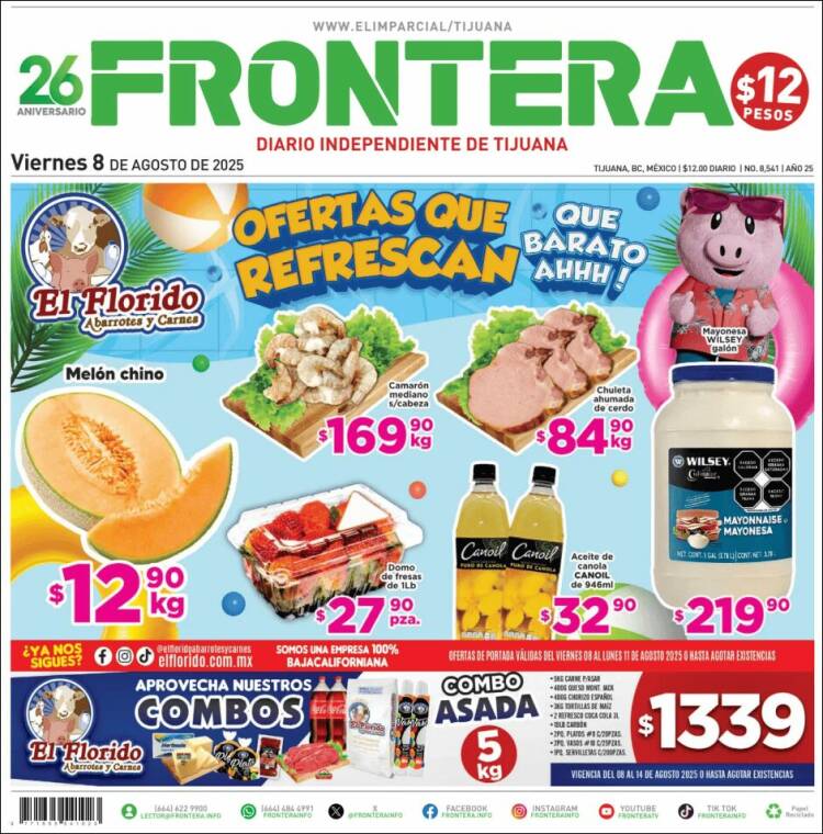 Portada de Frontera (Mexique)