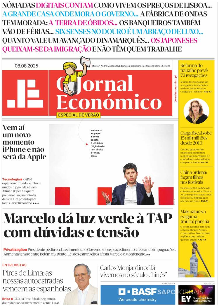 Portada de Oje (Portugal)