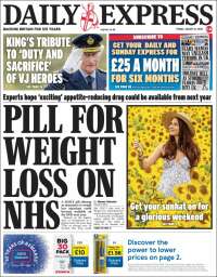 Portada de Daily Express (United Kingdom)