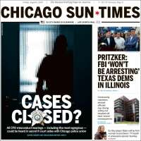 Portada de Chicago Sun-Times (USA)