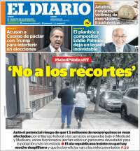 Portada de El Diario NY (USA)