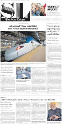 Portada de Star-Ledger (USA)