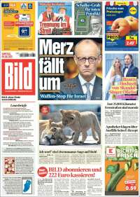 Portada de Bild (Germany)