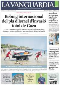 Portada de La Vanguardia (Spain)