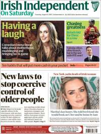 Portada de Irish Independent (Ireland)
