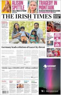 Portada de Irish Times (Ireland)