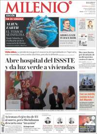 Portada de Milenio - Jalisco (Mexico)
