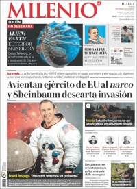 Portada de Milenio de Puebla (Mexico)