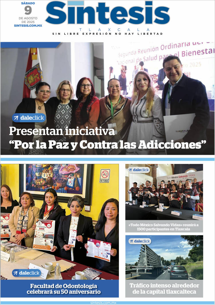 Portada de Síntesis de Tlaxcala (México)
