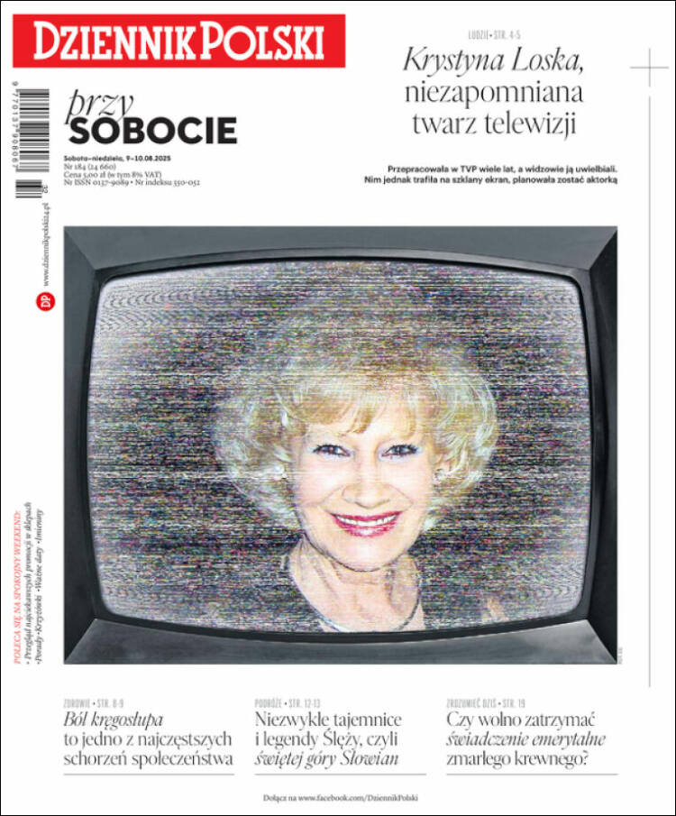 Portada de Dziennik (Polonia)