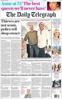 Portada de Daily Telegraph (United Kingdom)
