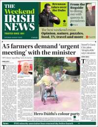 Portada de Irish News (United Kingdom)