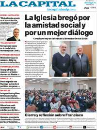 Portada de Diario La Capital - Mar del Plata (Argentina)