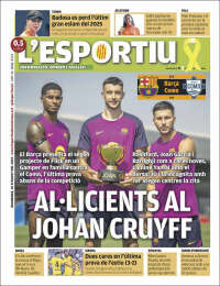 Portada de L'Esportiu (Spain)