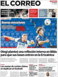 Portada de El Correo - Guipuzcoa (Spain)