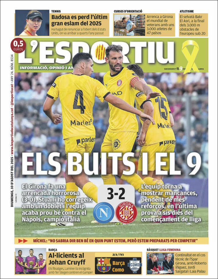Portada de L'Esportiu : Girona (Spain)
