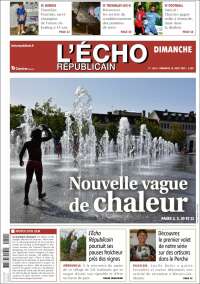 Portada de L'Echo Républicain (France)