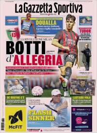 Portada de La Gazzetta dello Sport (Italy)
