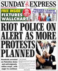 Portada de Daily Express (United Kingdom)